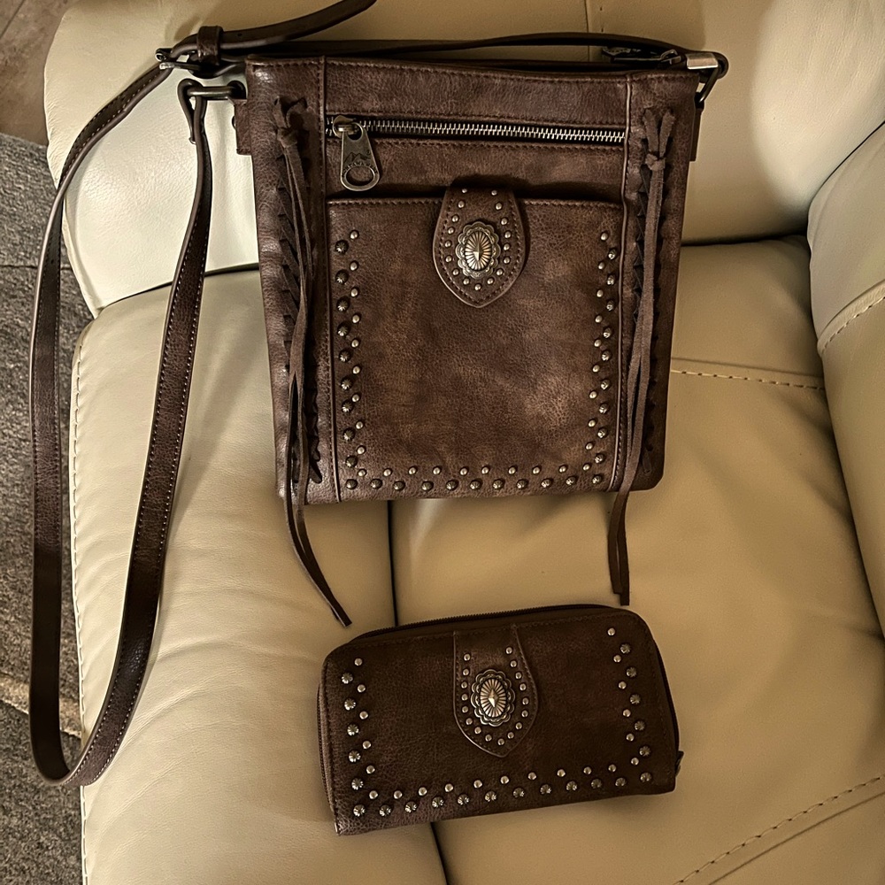 Montana west handbag and wallet